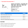 thumbnail image 2 of Ignition Lock Cylinder - Compatible with 1982, 1984 - 1985, 1987, 1989, 1992 Oldsmobile Cutlass Ciera, 2 of 2