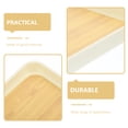thumbnail image 2 of Luxshiny Para Servir Café Y Aperitivos Rectangular De Madera Clara Resistente Para Cocina Y Comedor, 2 of 7