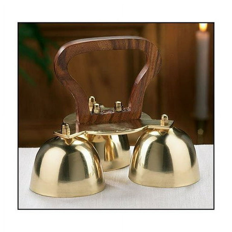 Christian Brands Church Supply GC808 3 Bell Altar Bells 