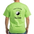 thumbnail image 2 of CafePress - Tau Day White T Shirt - Light T-Shirt - CP, 2 of 5