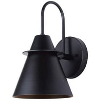 IOL596BK-Canarm Inc-Marloe - 1 Light Outdoor Wall Lantern-11.5 Inches Tall and 8.5 Inches Wide