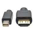 thumbnail image 2 of Mini DisplayPort 1.2a to HDMI Active Adapter Cable with Gripping HDMI Plug, HDMI, 2 of 6