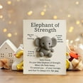 thumbnail image 3 of Acrylic Pocket Hug Cards Uplifting Inspirational Ornament for Home Office Desk Shelf Gift(Bear), 3 of 6