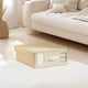 thumbnail image 4 of Organizador Plegable para Ropa de Cama | Contenedor de Tela No Tejida con Cremallera para Sábanas, Mantas y Fundas de Edredón | Apilable, Transpirable y Portátil para Organizar Armarios, Cajones y Gu, 4 of 5