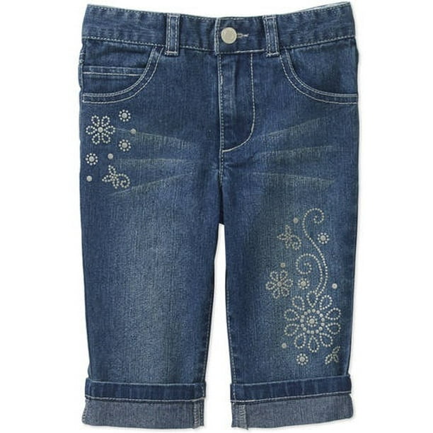 Infant Girl Denim Capri