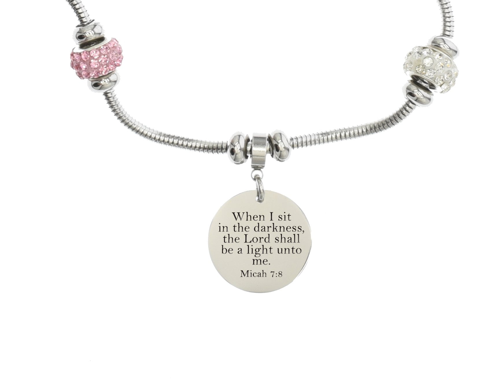 Kids Adjustable Bible Verse Necklace 