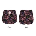 thumbnail image 5 of Lsque Orchids Flowers Printed Women's Running Shorts with Liner Pockets,Elastic Quick Dry Workout Athletic Gym Yoga Shorts,Womens High Waist Shorts-Medium, 5 of 9