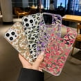 thumbnail image 4 of Dteck iPhone 16 Pro Max Case, Glossy Leopard Print Back Cover, Shock-Absorbent PC+TPU, Magnetic Slim Protective Cover for iPhone 16 Pro Max, Yellow, 4 of 6