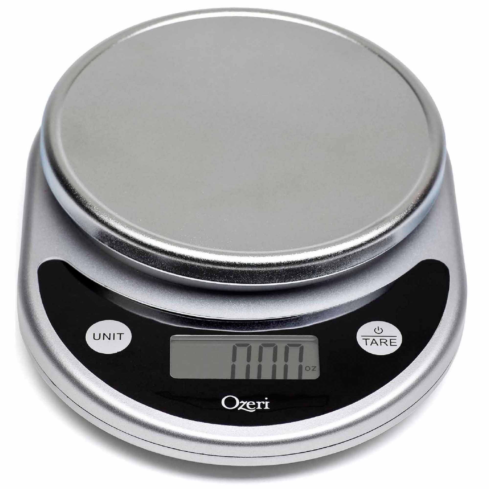  Ozeri ZK24 Garden and Kitchen Scale, with 0.5 g (0.01 oz)  Precision Weighing Technology, in Black : Kitchen & Dining