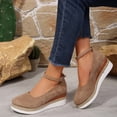 thumbnail image 5 of oqasdz Women's Casual Shoes Elegant Thick Soft Sole Slip On Platform Walking Shoes for Ladies Spring Fall Comfort Everyday Versatile Summer Outdoor, 5 of 7