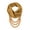 Gold, variant on Women's Bohemian Chiffon Scarf Necklace Retro Ethnic Crystal Bead Jewelry Pendant Accessory Infinity Scarves Purple