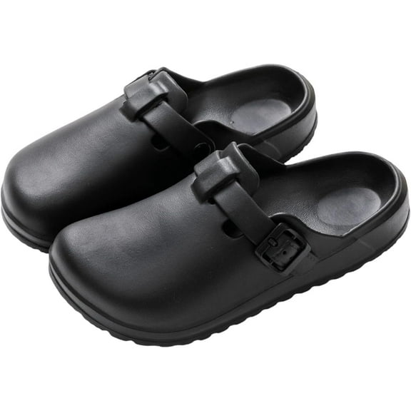 Women’s Garden Clogs EVA Slip On Comfort Shoes – Cute Printed Waterproof Mules for Nurses, Home, Outdoor, Kitchen, Work – Lightweight Non-Slip Foam Clogs