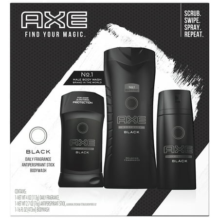 AXE Regimen Gift Set for Men Black 3 pc