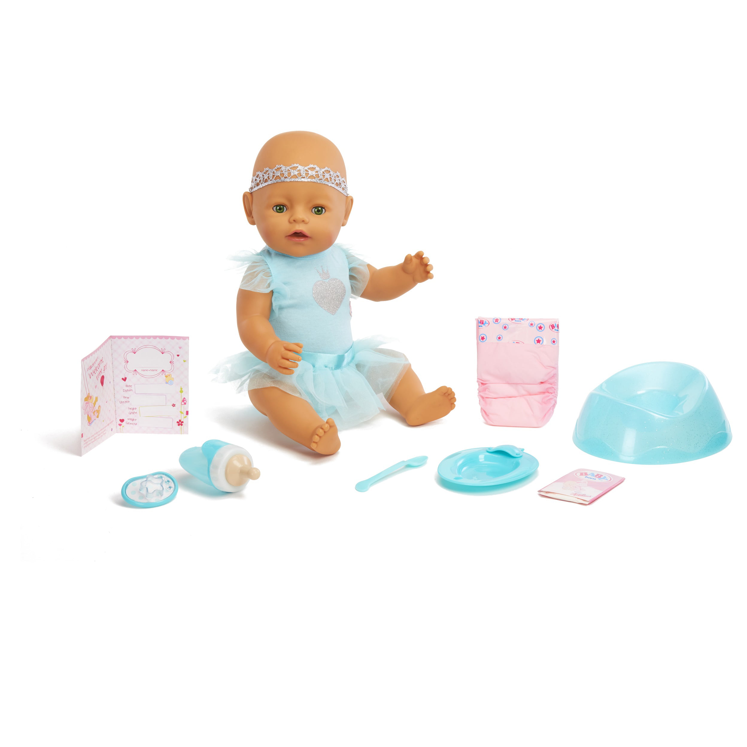 Brown Eyes With 9 Ways To Nu Baby Born Interactive Boy Baby Doll Party Theme 