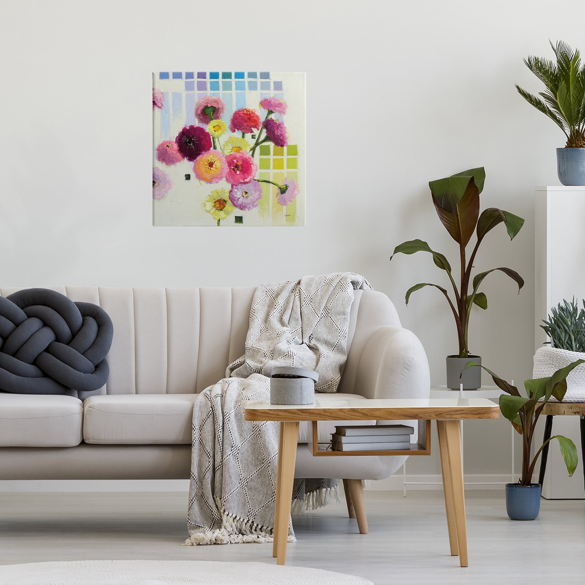 Stupell Industries Color Chart Pastel Bloom Study Canvas Wall Art, design by Shirley Novak