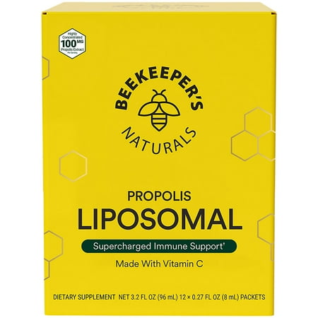 Condition photo showing New/Like New for Beekeeper's Naturals Liposomal Propolis - 8.1floz/12ct