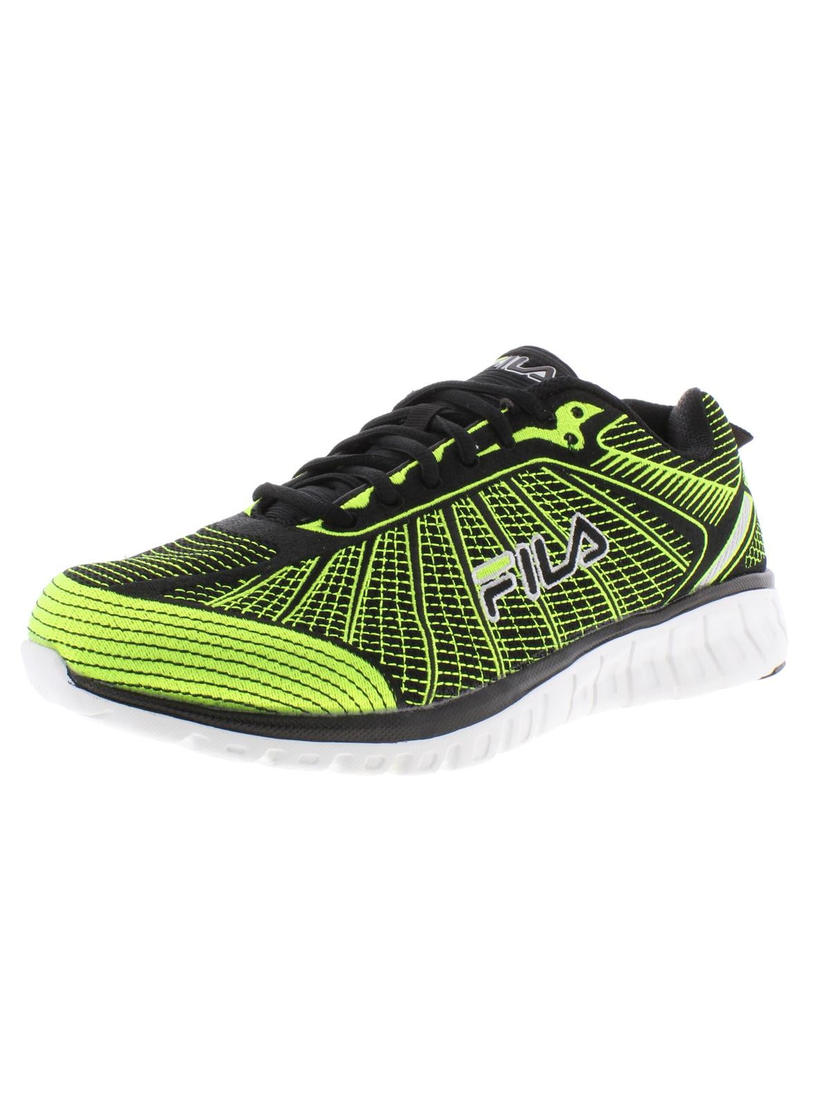 neon green fila sneakers