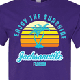 thumbnail image 4 of Inktastic Summer Enjoy the Sunshine Jacksonville Florida in Blue T-Shirt, 4 of 5