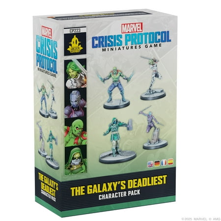 Marvel: Crisis Protocol - The Galaxy's Deadliest Character Pack for Ages 14+, from Asmodee