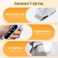 thumbnail image 5 of Paw Trimmer 2025 New Micro Hair Clippers for Dog, Rechargeable Low Noise Cordless Dog Beauty Trimmer with LED Light, Waterproof Pet Claw Shaver for Dogs Cats (White), 5 of 7