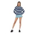 thumbnail image 2 of Forever 21 Women’s Oversized Polo Shirt, Short Sleeve Cotton-Blend Top, XS-XL, 2 of 6