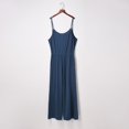 thumbnail image 4 of Aayomet Womens Jumpsuits Casual Summer Women's Fashion Solid Color Suspenders Wide Leg Jumpsuit,Navy L, 4 of 5
