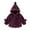 Purple, variant on Diufon Toddler Baby Girls Coat Little Kids Fall Winter Long Sleeve Hooded Fleece Thickened Warm Tunic Jacket