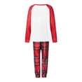 thumbnail image 4 of Meihuid Christmas Family Matching Plaid Flannel Pajamas, 4 of 9