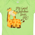 thumbnail image 4 of Inktastic My Great Grandma Loves Me Boys or Girls Baby Bodysuit, 4 of 5