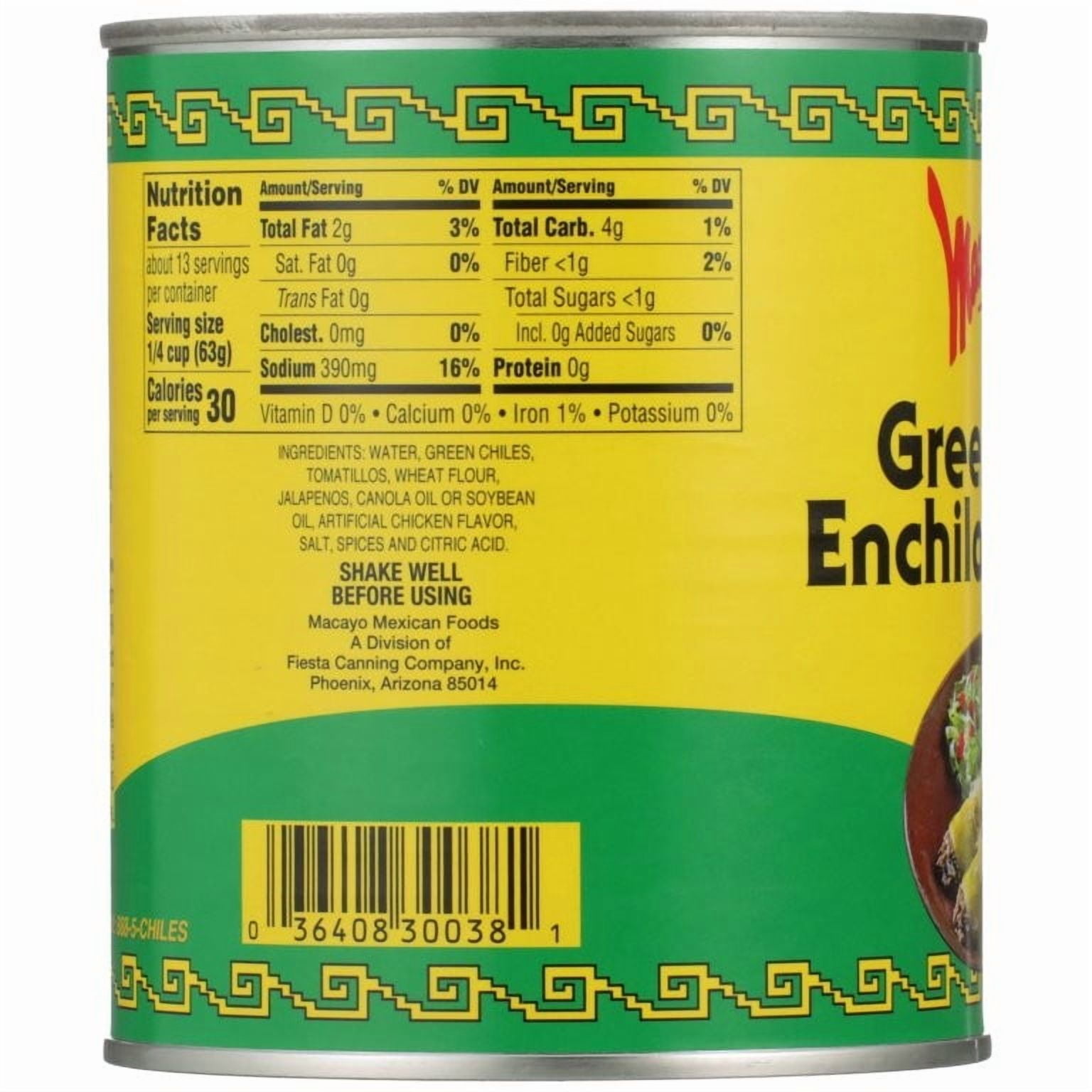 Macayo Mexican Foods Macayo Enchilada Sauce, 28 oz