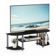 thumbnail image 3 of Pemberly Row Turn-S-Tube Black Wood TV Entertainment Center for TV up to 42", 3 of 6