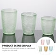 thumbnail image 4 of Acrylic Drinking Cups with Frosted Surface for Beer and Iced Coffee Assorted Color 5 Pieces Stackable, 4 of 9