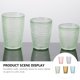 thumbnail image 3 of 5 tazas de agua acrílicas transparentes apilables para cerveza, suministros para fiestas, 3 of 7