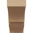 thumbnail image 2 of 12"W x 24"D x 24"H Classic Asheboro Rough Cedar Woodgrain TimberThane Corbel, Primed Tan, 2 of 6
