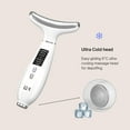 thumbnail image 4 of EZ-X LED Lift and Depuffing Wand- Anti Aging Red Light Therapy for Face, Neck and Under Eye- 4 Color LED- Cold Depuffing- Microcurrent- Hot and Cold Facial Massager [with Stand], 4 of 7