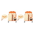 thumbnail image 1 of Vogacara Niños Insect Explorer Vest Hat Kit Niños al aire libre Disfraces de aventura Niños Niñas Traje de cosplay con múltiples bolsillos Type1 NO1, 1 of 6