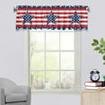 thumbnail image 2 of JoyMoreHome USA American Flag Curtains for Bedroom Living Room,US Stars Grommet Curtain Window Room Decor,18x 54Inch, 2 of 7