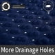 thumbnail image 4 of Square Bath Shower Tub Mat for Bathroom, Non Slip Bathtub Mats with Suction Cups, Drain Holes, Machine Washable, 21 x 21 Inches, Navy Blue, 4 of 5