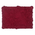 thumbnail image 2 of Home Weavers Modesto Bath Rug 100% Cotton Bathroom Rugs Set, Washable Rug, Soft Cotton & Water Absorbent bath Rug, Kitchen Door Mat, Bath Mat Set, Non-Slip Bath Floor Mat, 17"x24" Rectangle, Red, 2 of 9