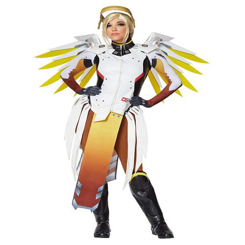 Overwatch Mercy Cosplay Costume Any Size 