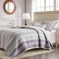 thumbnail image 3 of Global Trends Dylan 100% Cotton Reversible Quilt Set, Sky, 2-Piece Twin/Twin XL, 3 of 7