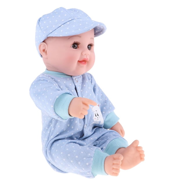 50 Cm Renacido Vinilo Bebé Recién Nacido Niño Muñeca Con Mamelucos Sombrero Niños Niños De Cumpleaños yotijar Muñeco Bebé Reborn