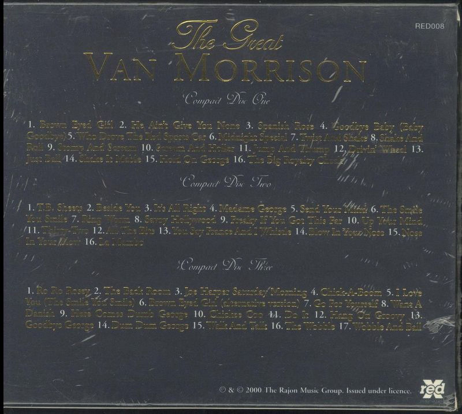 VAN MORRISON / 3CD+1DVD Morrison, Van - The Great Van Morrison