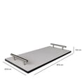 thumbnail image 3 of Tabla Gourmet para Carnes y Quesos Durex Furniture HPL Frosty White, 3 of 4