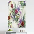 thumbnail image 1 of Vintage Tapestry, Pattern of Watercolor Effect Colorful Spring Floral Bouquet, Fabric Wall Hanging Decor for Bedroom Living Room Dorm, 5 Sizes, Cream Multicolor, by Ambesonne, 1 of 1