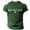 Light Green, variant on Men's St. Patrick's Day Shamrock Graphic T Shirt Short Sleeve Funny Clover Tee