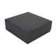 thumbnail image 2 of Caja para de cartas coleccionables con cierre magnético, organizador multiusos para tarjetas de béisbol, PU Azul negro, 2 of 7