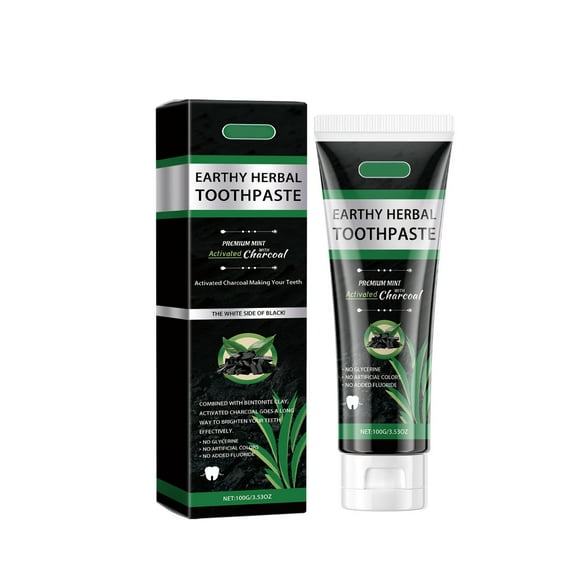 FcBaudy Toothpaste, Whitening Toothpaste, Charcoal Toothpaste Clean Toothpaste Activated Charcoal Toothpaste For Teet Activated Charcoal Charcoal Toothpast 100g a toothpaste