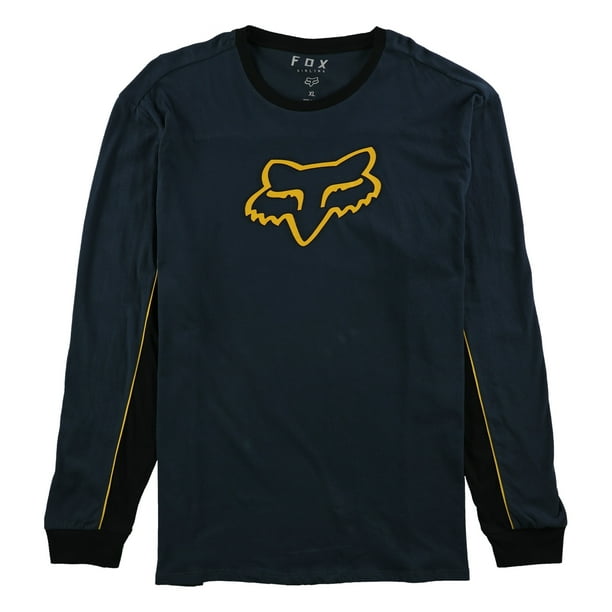 FOX Camiseta gráfica con bloques de colores para hombre, azul, XXL FOX Camiseta gráfica