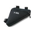 thumbnail image 4 of Soidarity Ciclismo de Carretera de bicicleta de montaña, cuadro sillín bolsa impermeable, bolsa de Alforja con cremallera Ciclismo negro, 4 of 6
